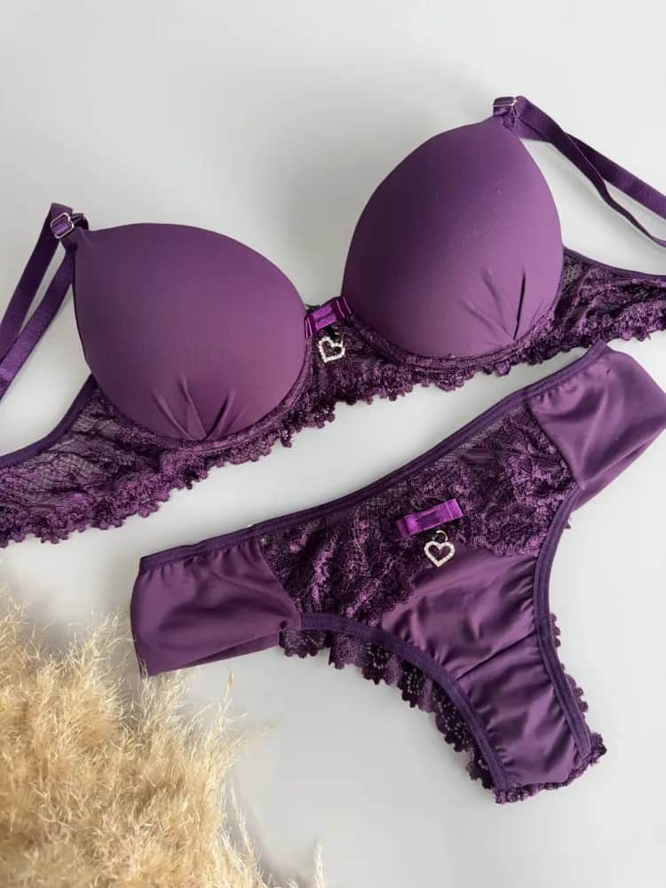 Conjunto Pingente Coracao Briela 3