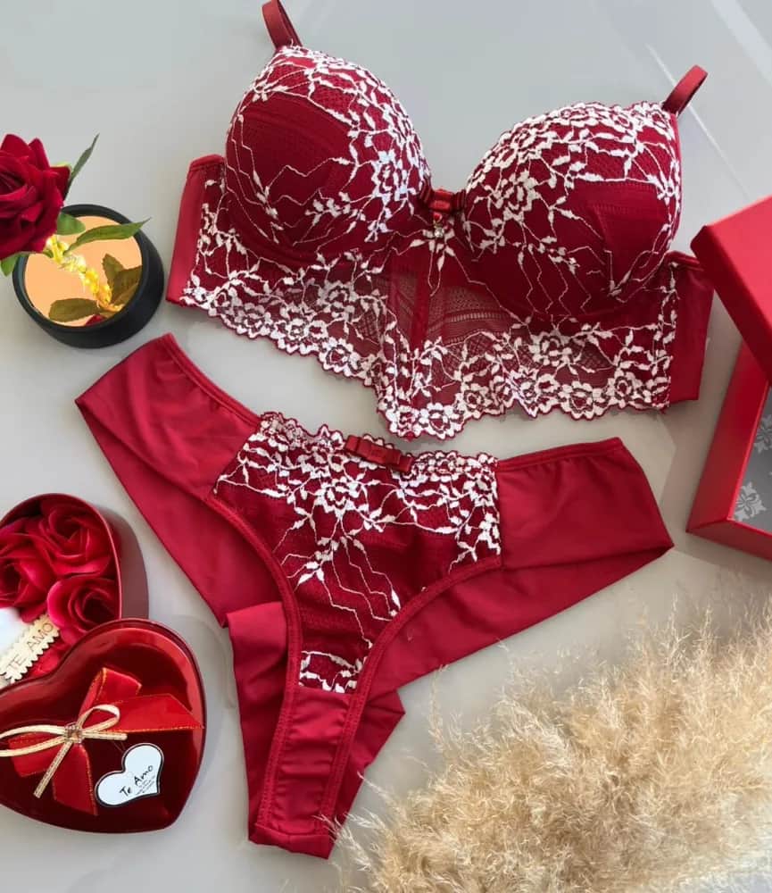 Conjunto C Bojo Sensacao Rendas 6