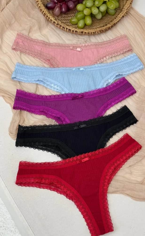 Calcinha Fio Duplo Canelada Jessica 2