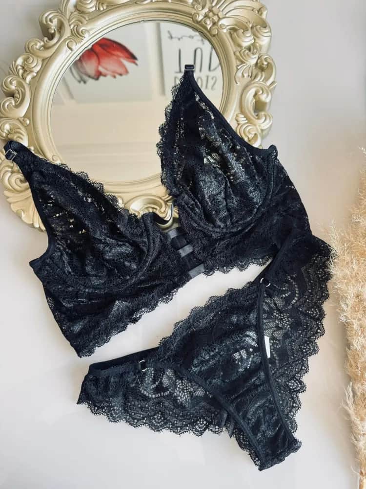 Conjunto S Bojo Rendado Heloisa 8