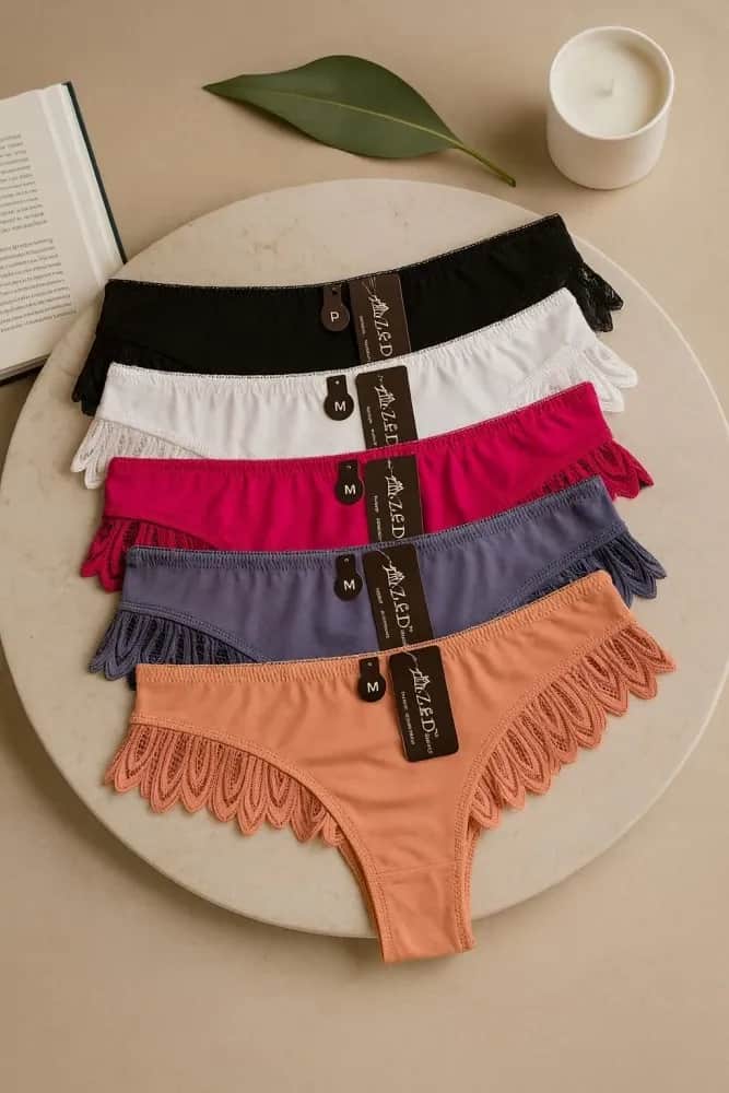 Calcinha Importada Com Renda 0