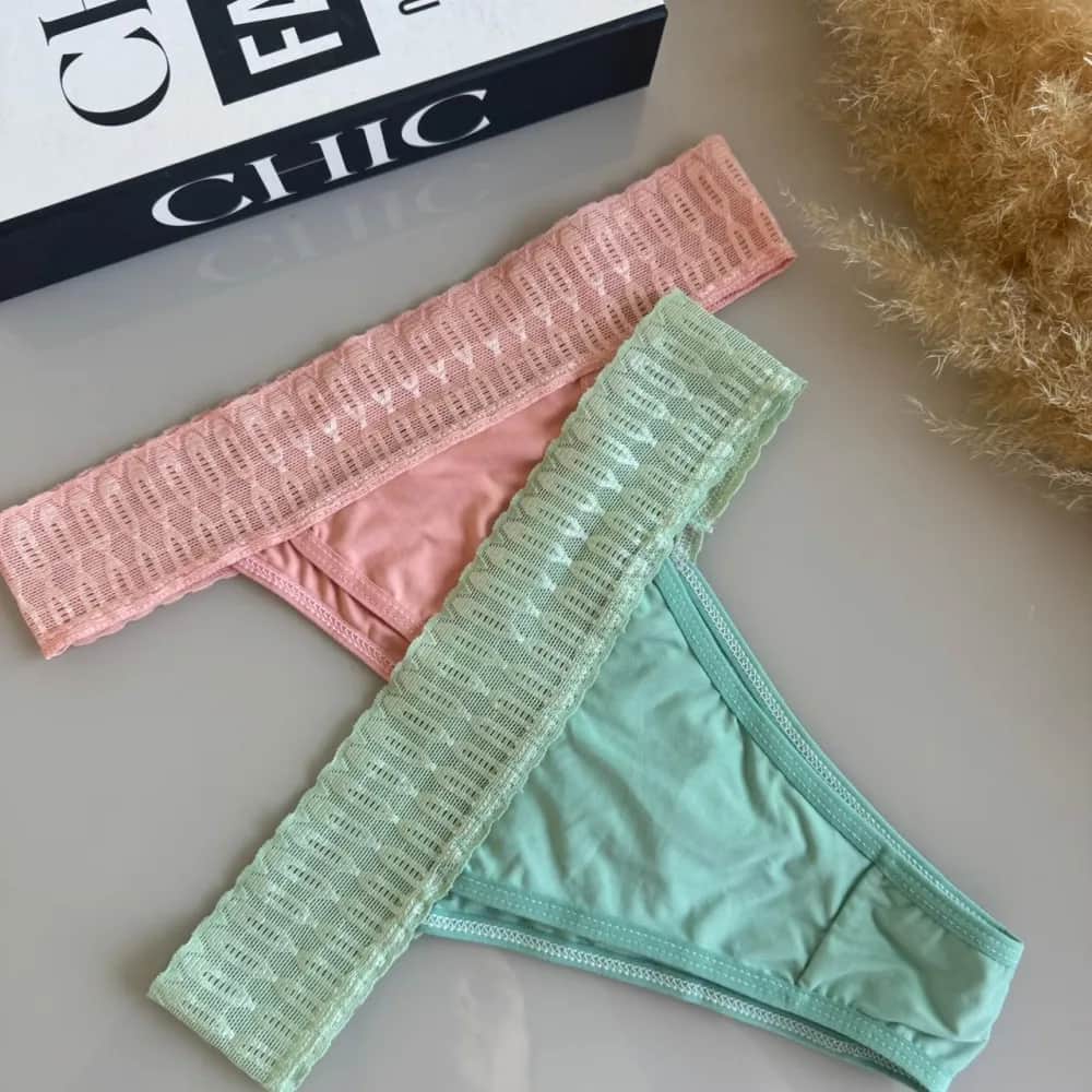 Calcinha Conforto Microfibra Cos Renda 4