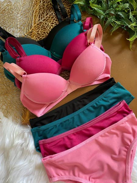 CONJUNTO MENINA MOÇA C/BOJO LISO E ESTAMPADO 8