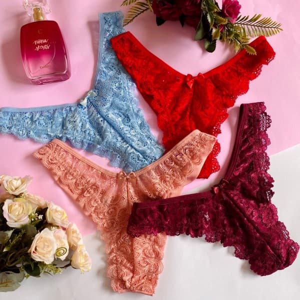 CALCINHA FIO DUPLO SANDRA BIJU (bijus variados) 6