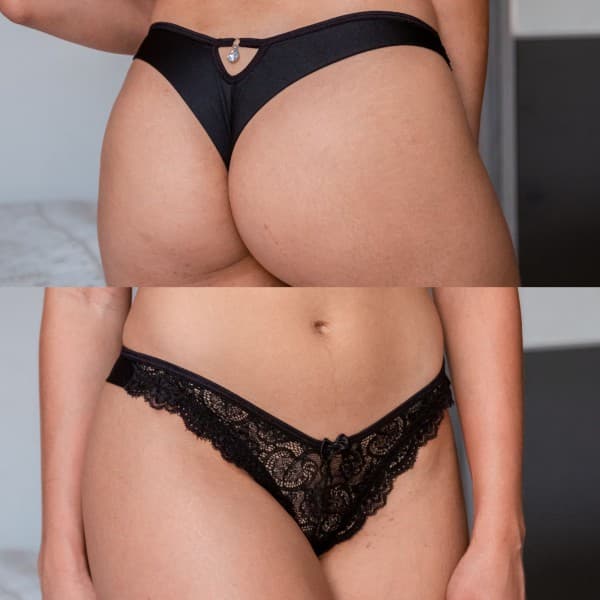 CALCINHA FIO DUPLO SANDRA BIJU (bijus variados) 5