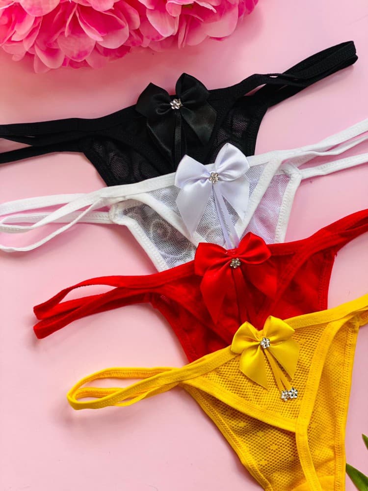 CALCINHA SEXY LETÍCIA (não é possível escolher cor - cores variadas) 2