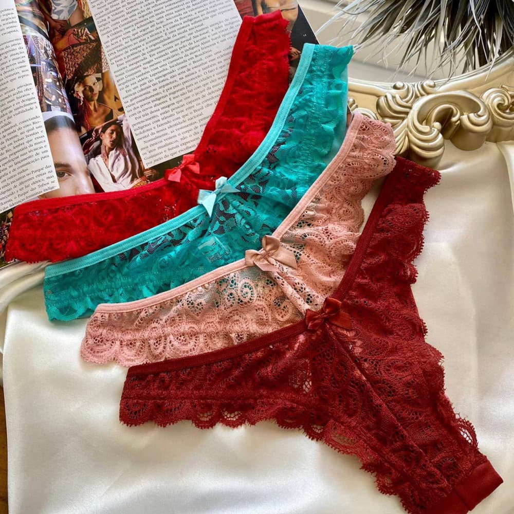 CALCINHA FIO DUPLO SANDRA BIJU (bijus variados) 1