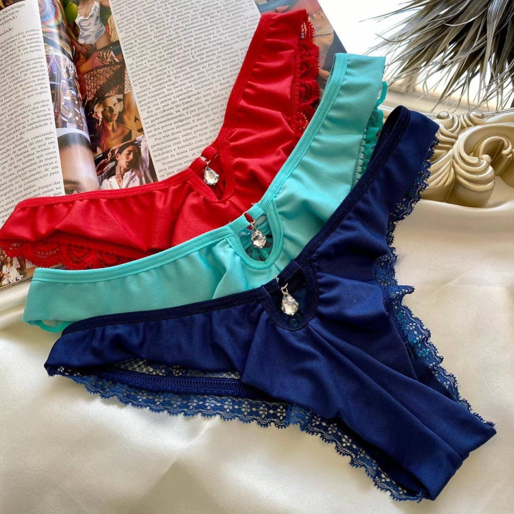 CALCINHA FIO DUPLO SANDRA BIJU (bijus variados) 3