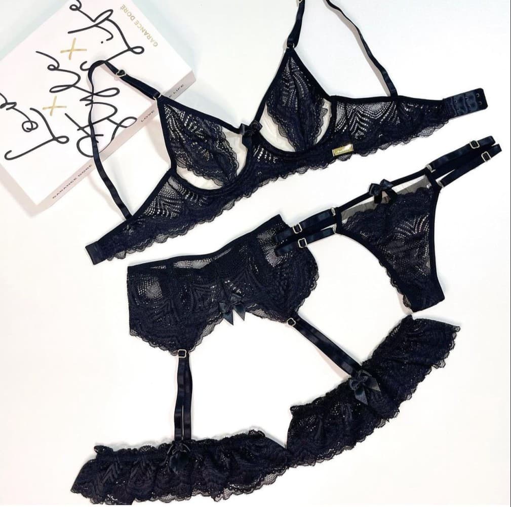 CINTA LIGA ANGÉLICA - Preto 4