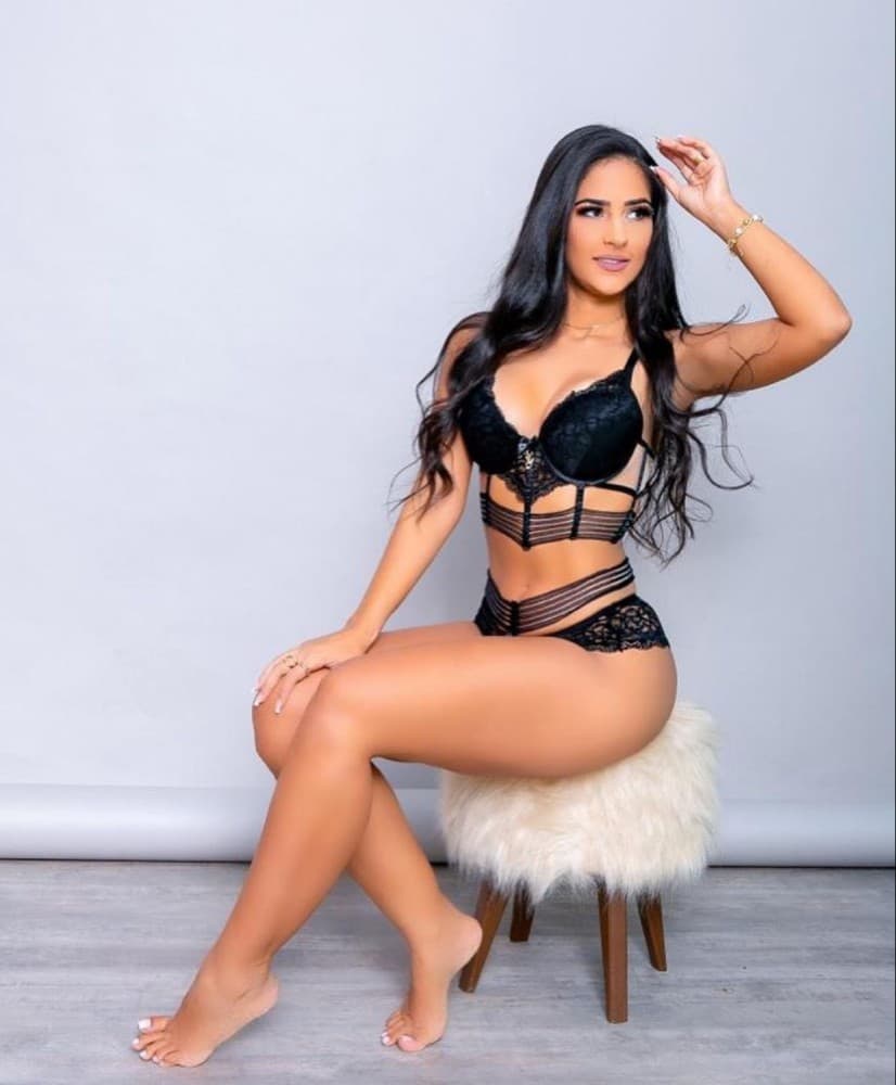 CONJUNTO BARBATANA STEFANI - Preto 5