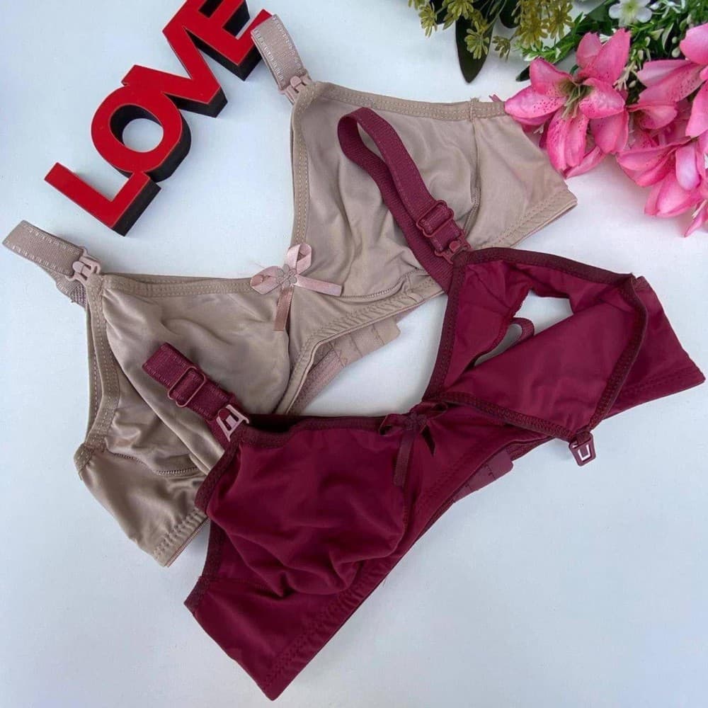 SUTIÃ AMAMENTAÇÃO MICROFIBRA