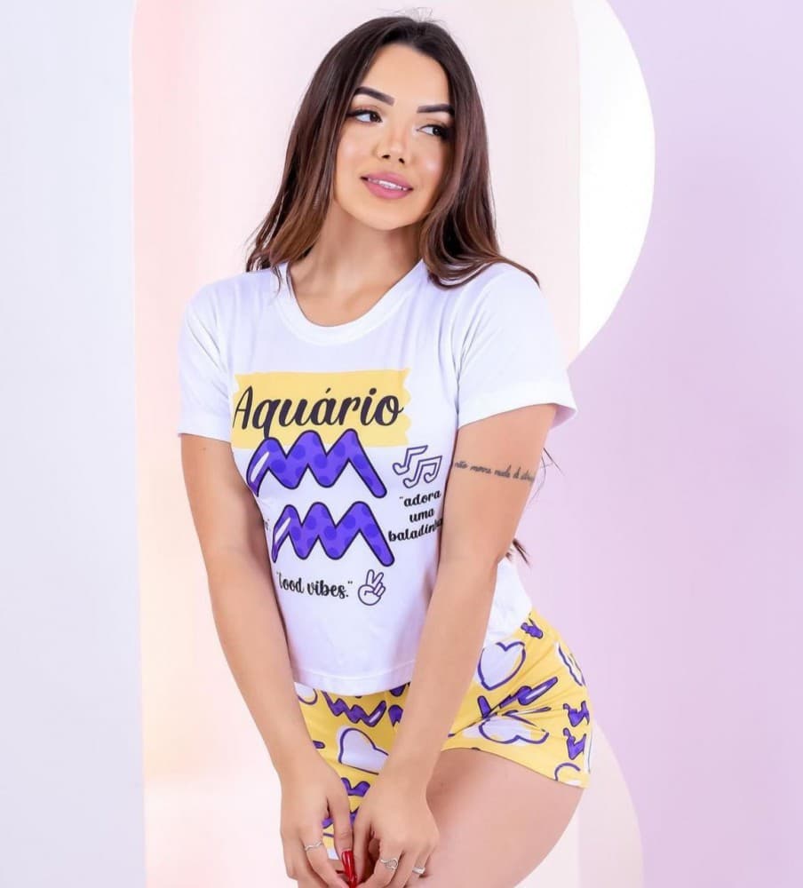 BABY DOLL SIGNOS SUEDE - Aquário