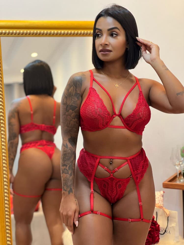 CINTA LIGA JESSY - Vermelho 1