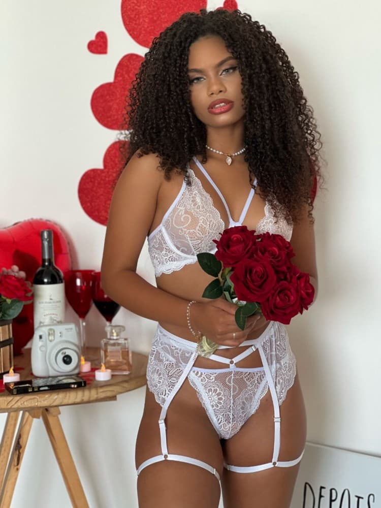 CINTA LIGA JESSY - Branco 2