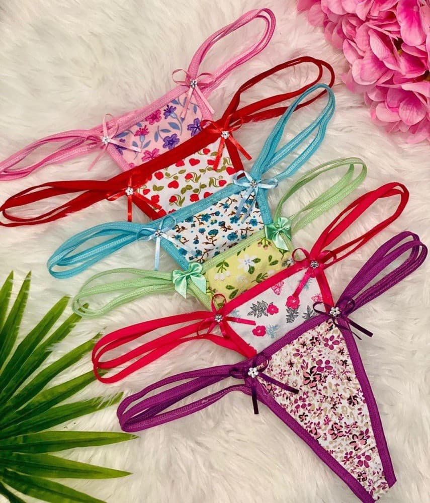 CALCINHA TIRAS 746 (não é possível escolher cor - cores variadas) 8