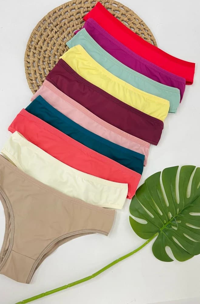 CALCINHA TRADICIONAL PEGA (não é possível escolher cor - cores variadas) 2