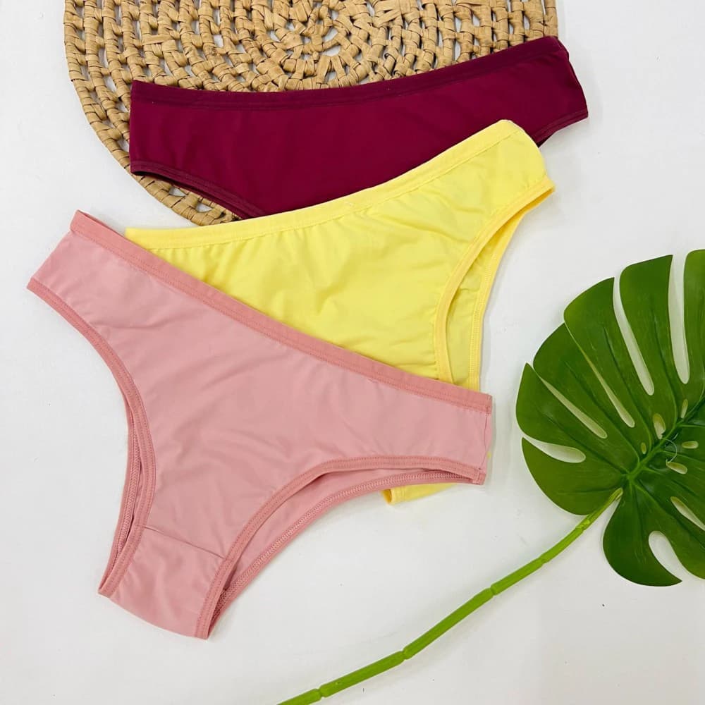 CALCINHA TRADICIONAL PEGA (não é possível escolher cor - cores variadas)