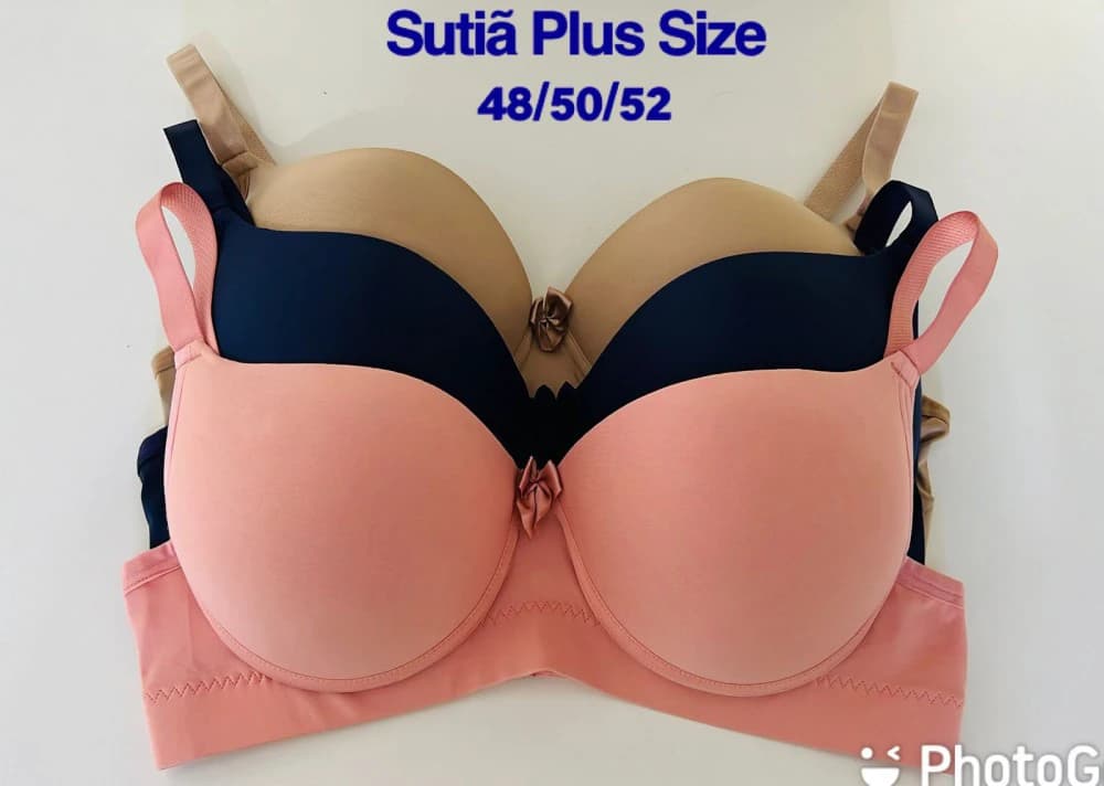 SUTIÃ PLUS SIZE MALU - Preto 1