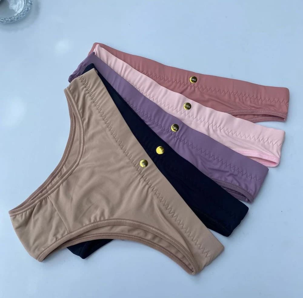 CALCINHA CONFORTO BOTÃO (não é possível escolher cor - cores variadas) 2