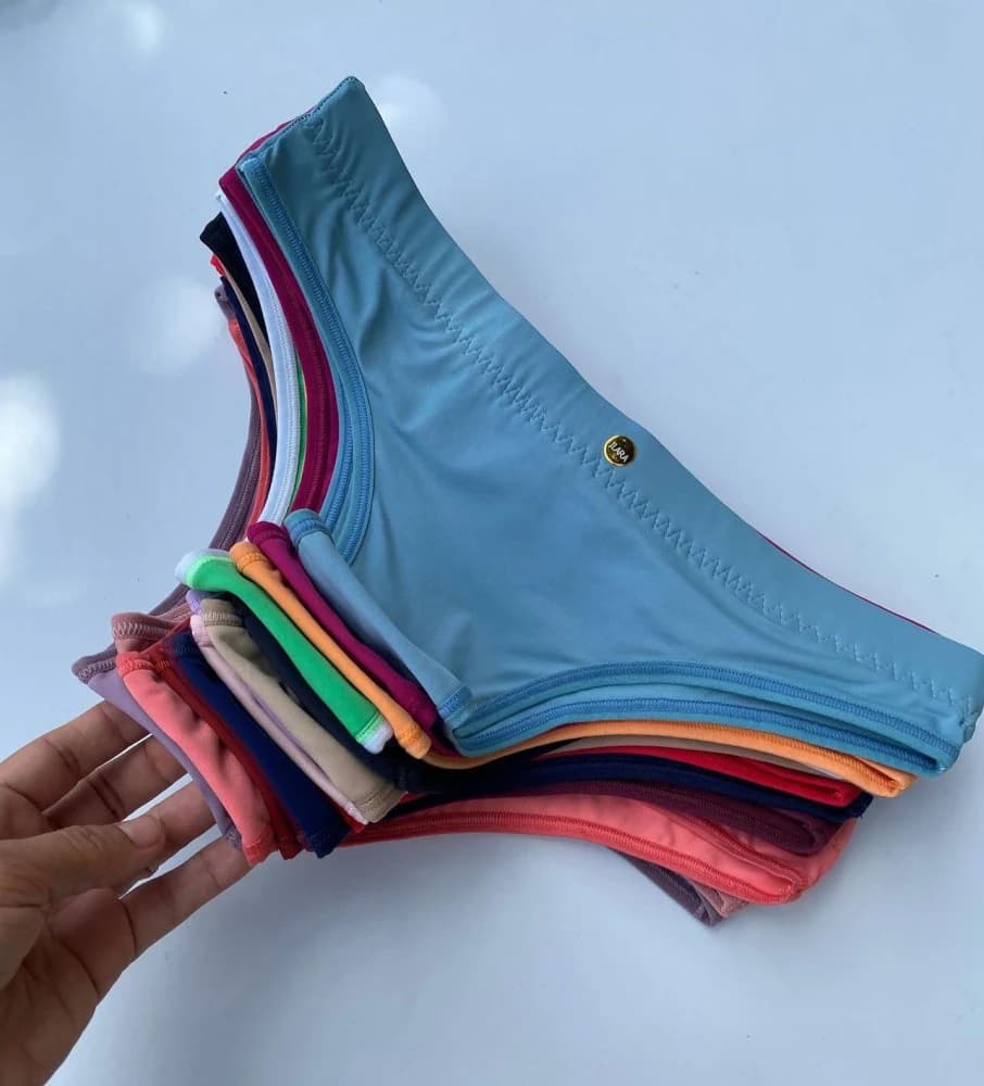 CALCINHA CONFORTO BOTÃO (não é possível escolher cor - cores variadas)