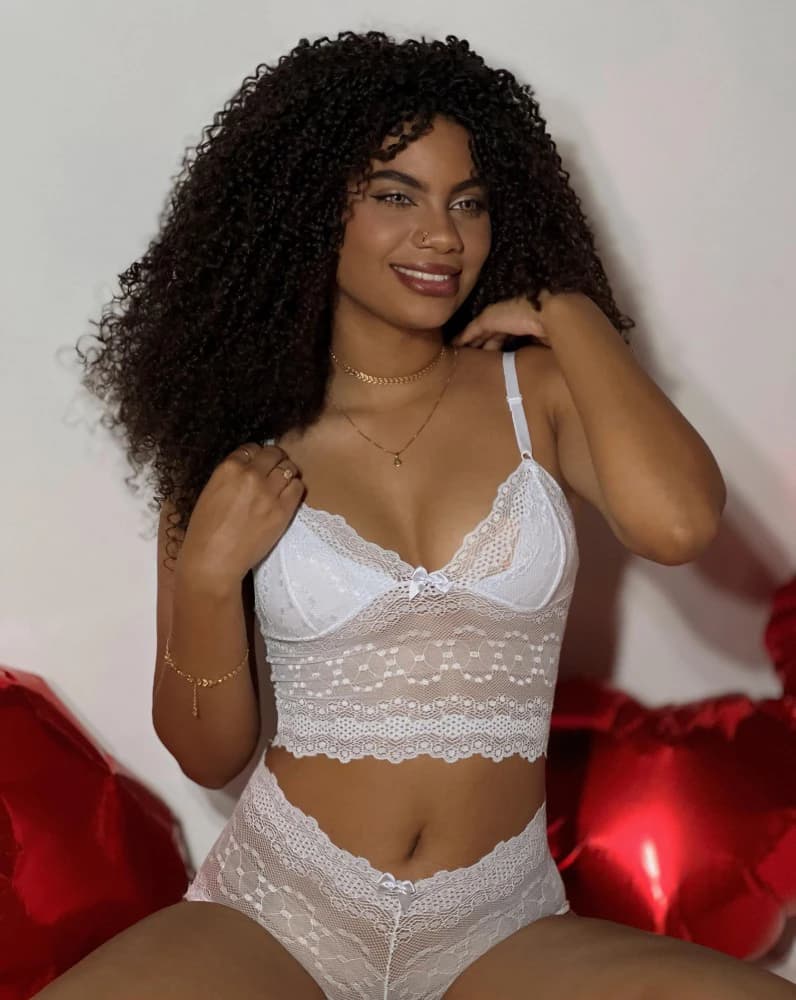 CONJUNTO S/BOJO ESPERA MARIDO - Branco