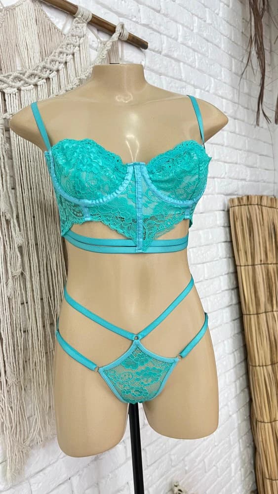 CONJUNTO LUXO MILÃO NEON - Verde