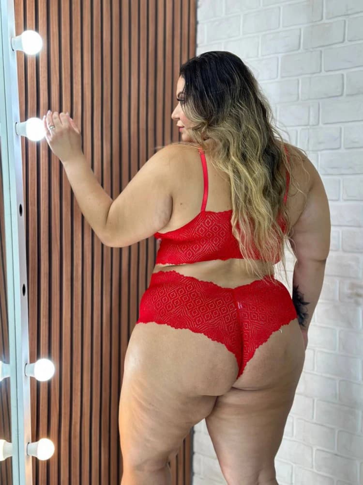 CONJUNTO ULTRA LUXO YANE PLUS 017/147 - Vermelho 1