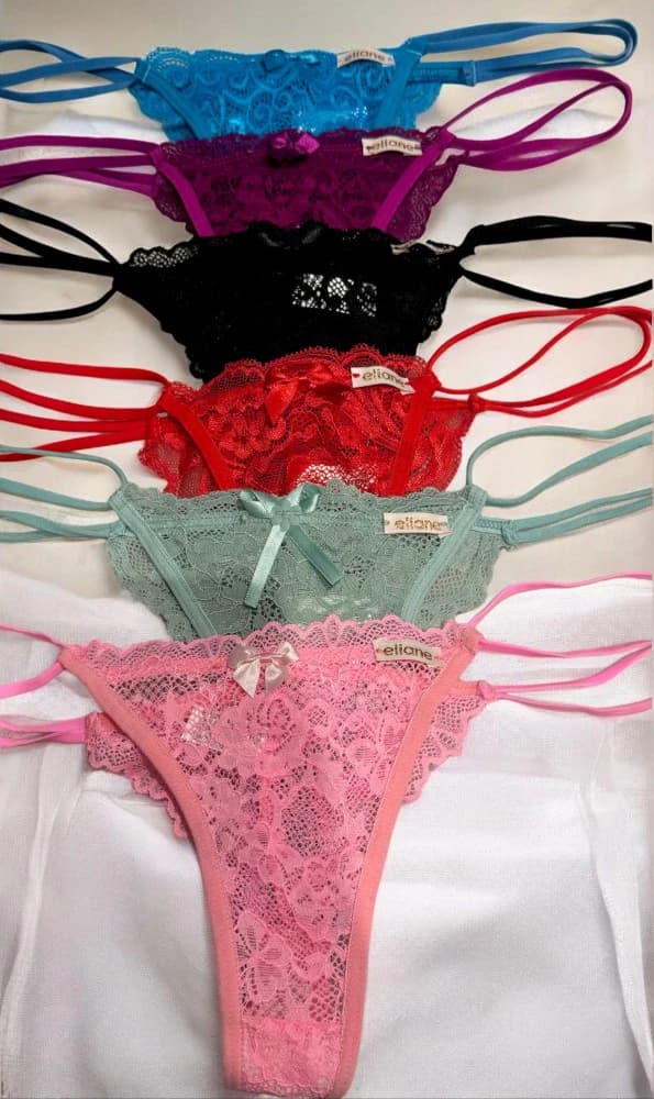 CALCINHA TIRAS NOEMI - TAMANHO UNICO 4