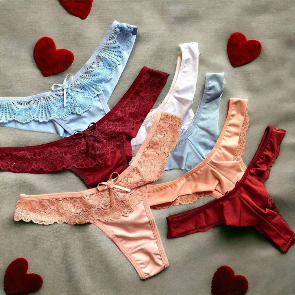 CALCINHA FIO DUPLO MORENA (não é possível escolher cor - cores variadas)