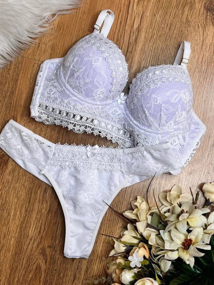 CONJUNTO GRIPIR BRIELA- Branco