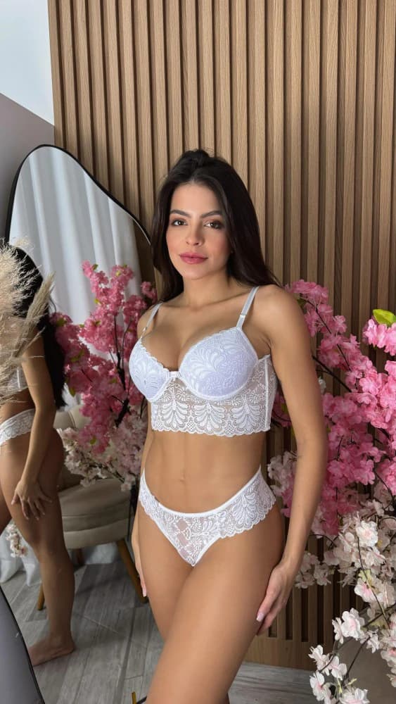 CONJUNTO C/BOJO ELISA ULTRA LUXO - Branco 1