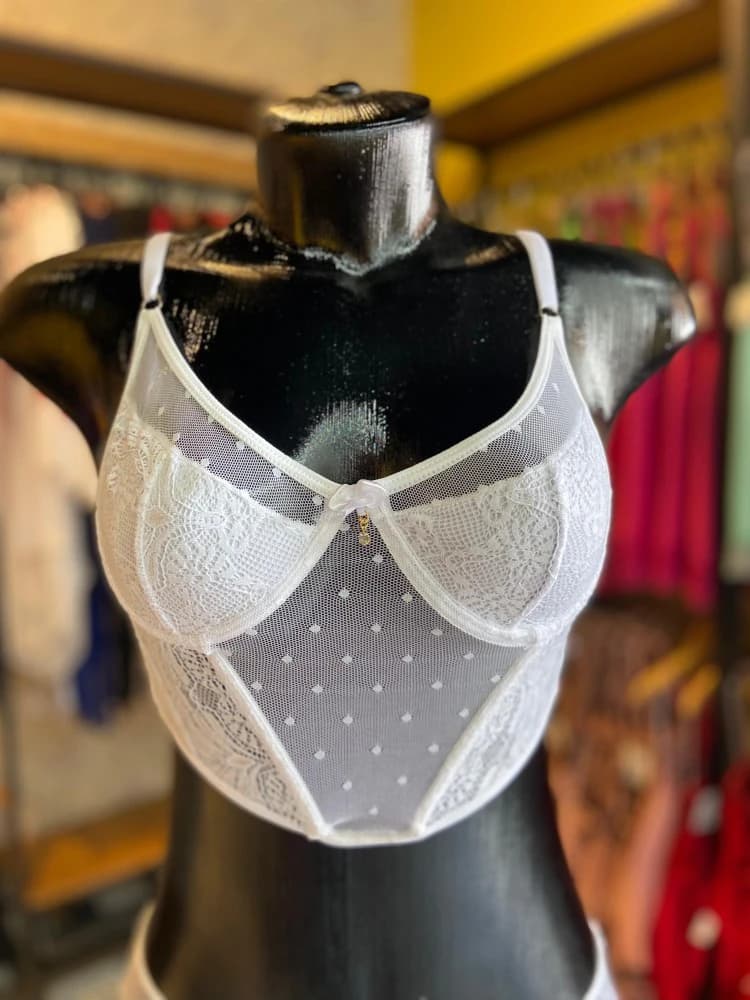 CONJUNTO CINTA LIGA TEREZA - BRANCO 1