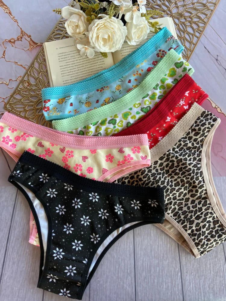 CALCINHA VANESSA ALGODÃO CONFORTO (não é possível escolher cor - cores variadas) 1