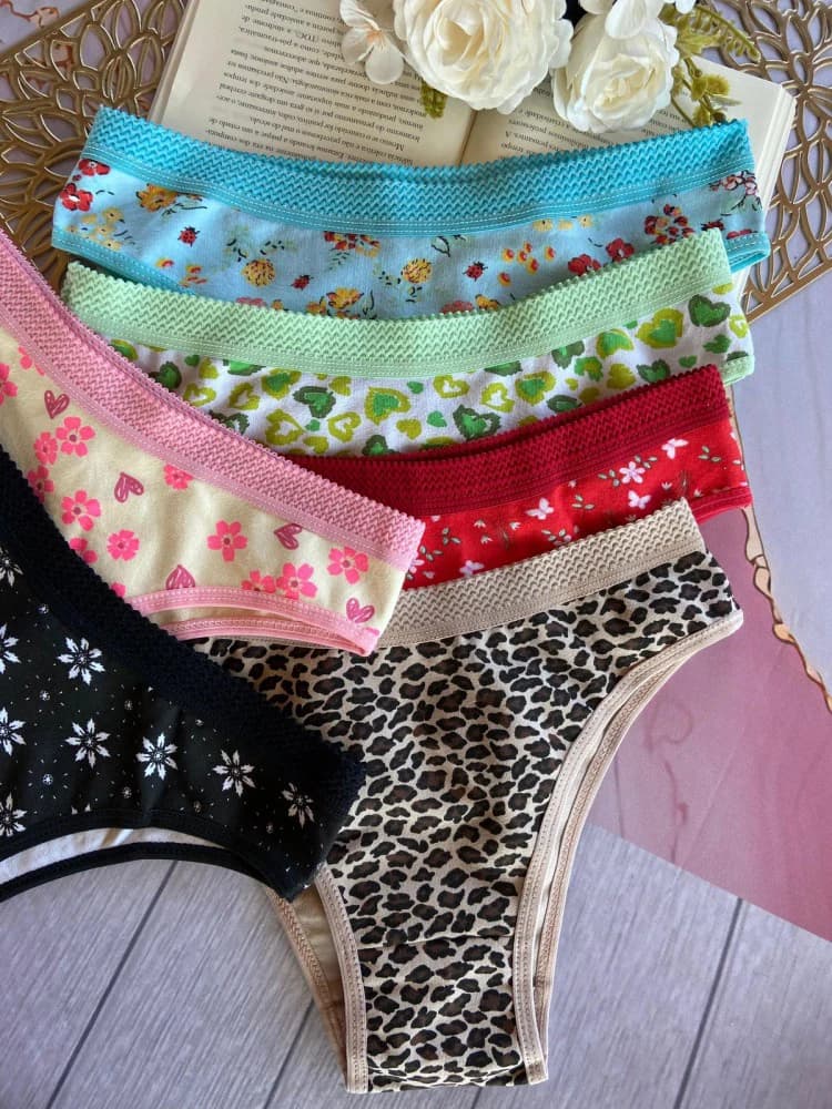 CALCINHA VANESSA ALGODÃO CONFORTO (não é possível escolher cor - cores variadas)