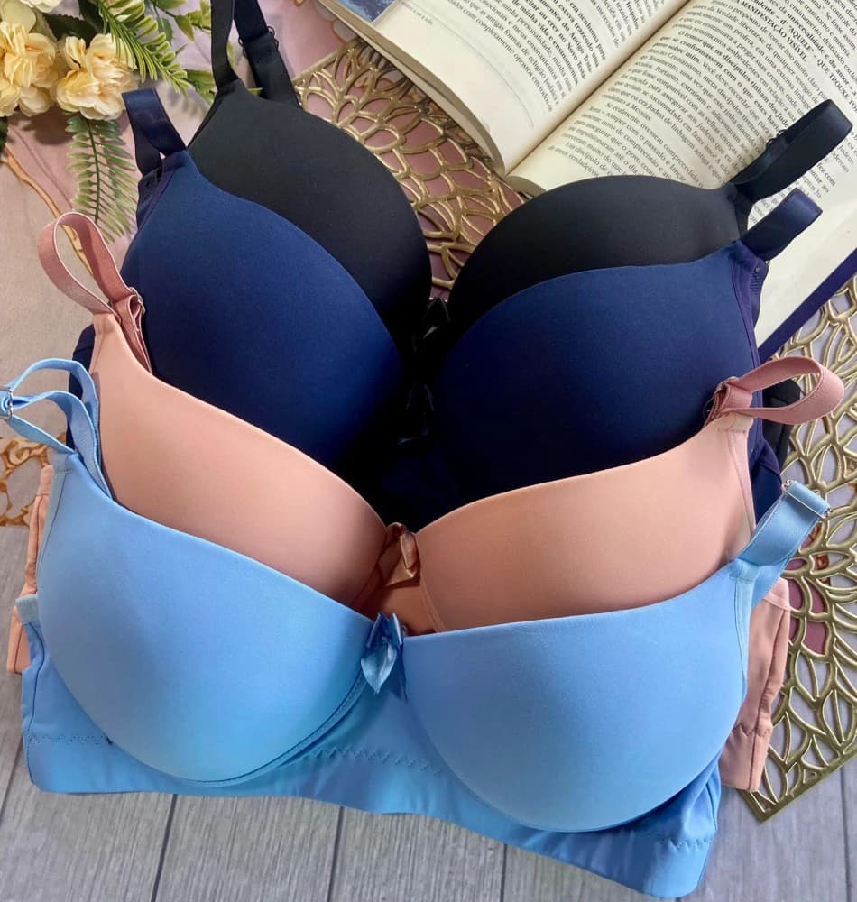 SUTIÃ PLUS SIZE MALU - Preto