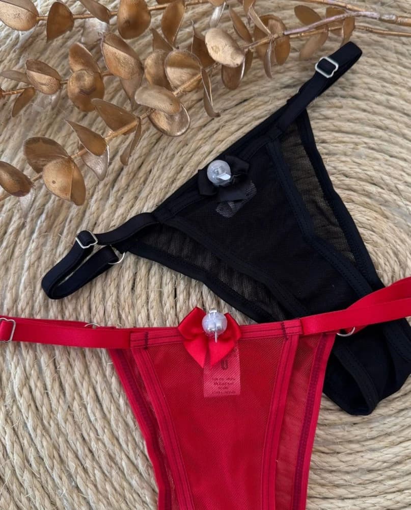 CALCINHA LED TULE (tamanho único) 1