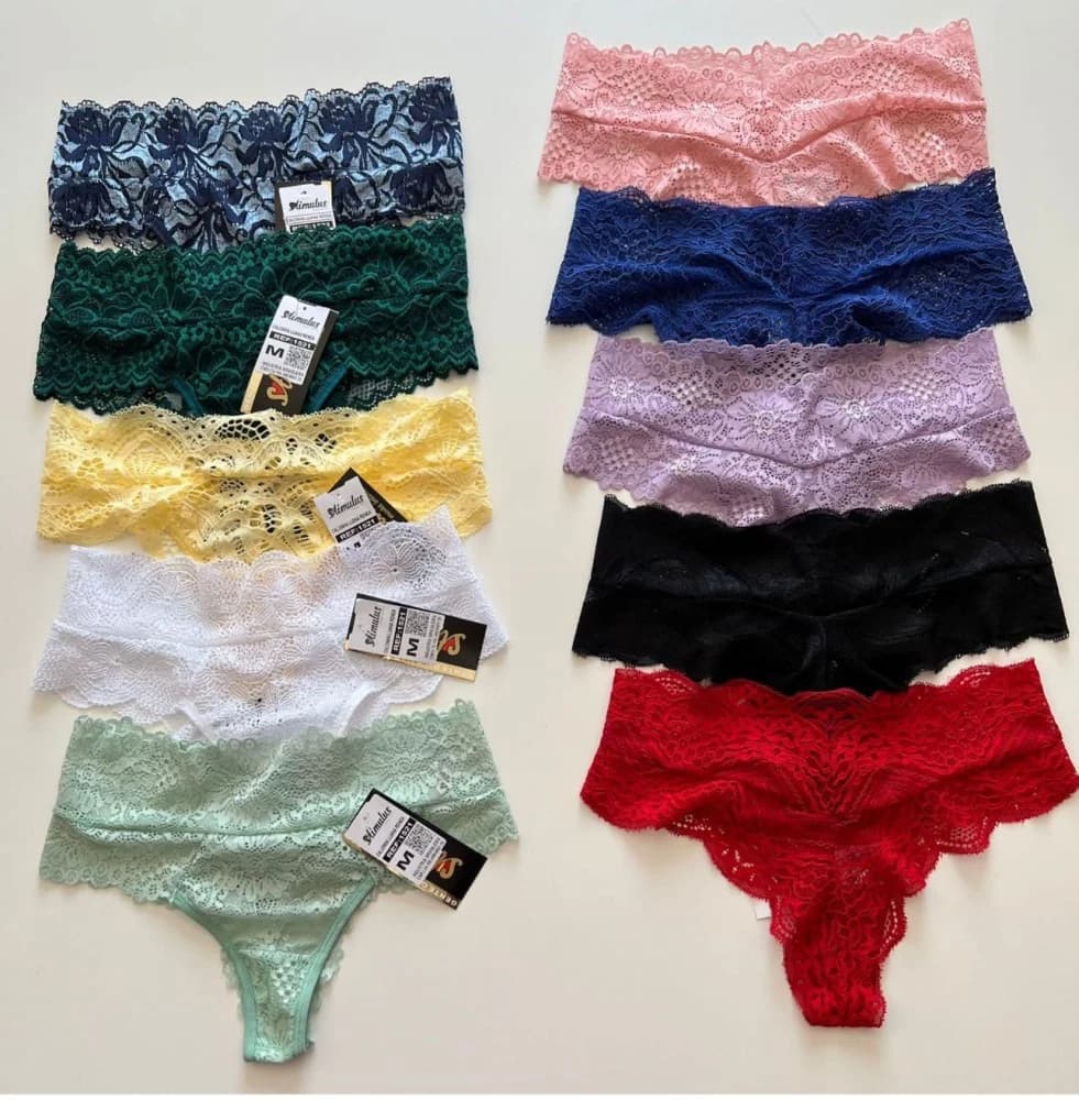 CALCINHA LUANA RENDA (não é possível escolher cor - cores varidas)