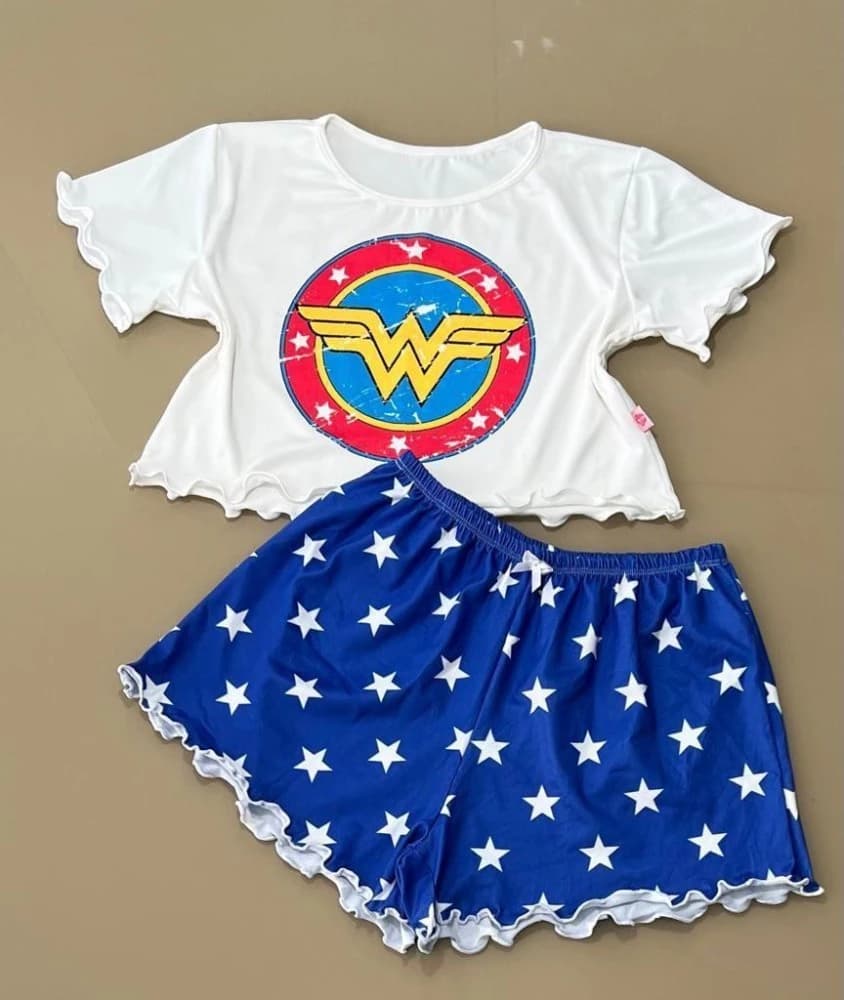 BABY DOOL SUEDE ONDINHA - MULHER MARAVILHA