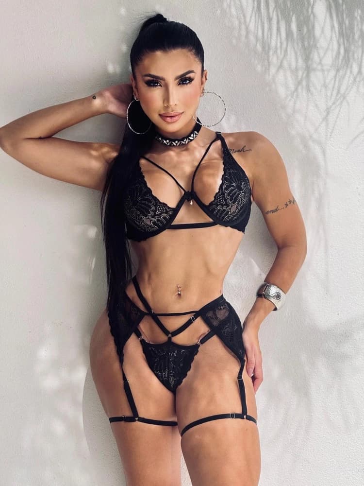 CINTA LIGA JESSY - Preto 1