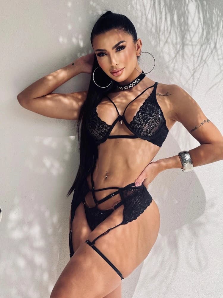 CINTA LIGA JESSY - Preto