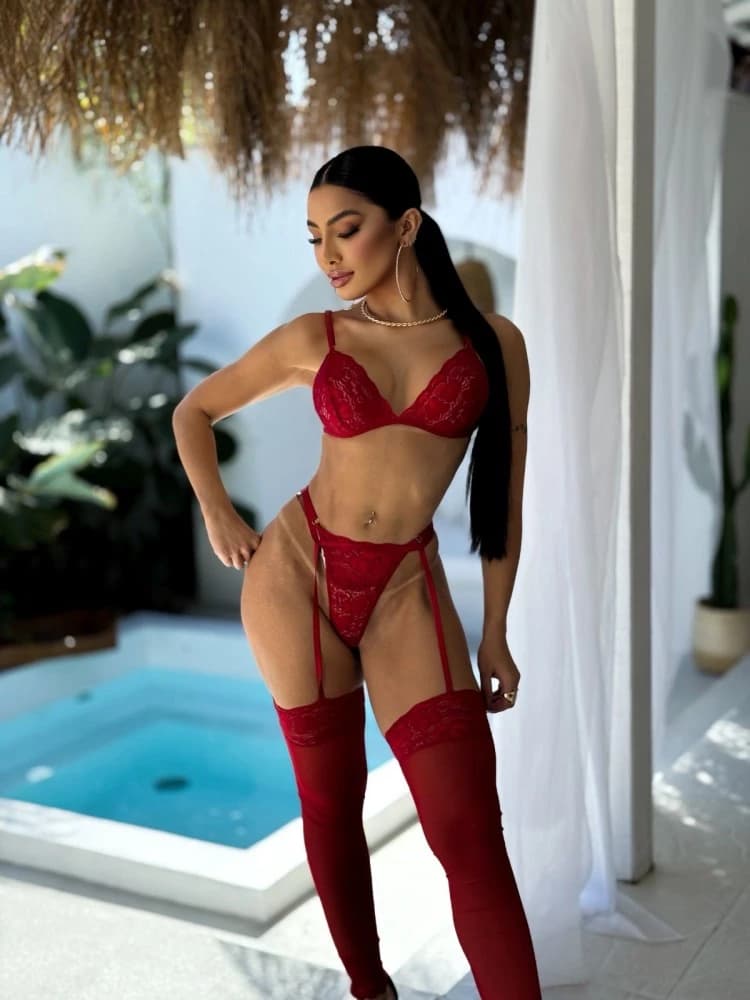 CONJUNTO S/BOJO SEXY GRAZY + MEIA CALÇA (TAMANHO UNICO)