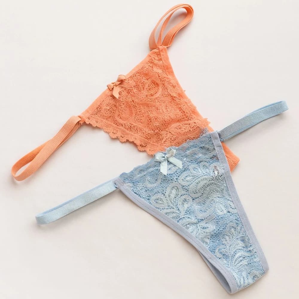 CALCINHA REGULAGEM RENDADA ELAENE 3