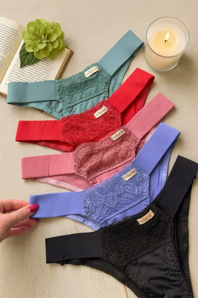 Calcinha conforto microfibra Eliane 4