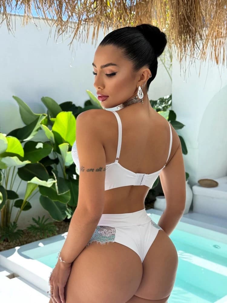 CONJUNTO C/BOJO EMANUELLI - BRANCO C/VERDE 3