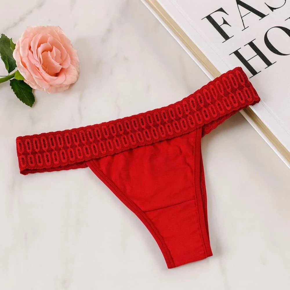 Calcinha conforto rendinha 3