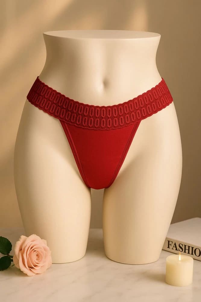 Calcinha conforto rendinha