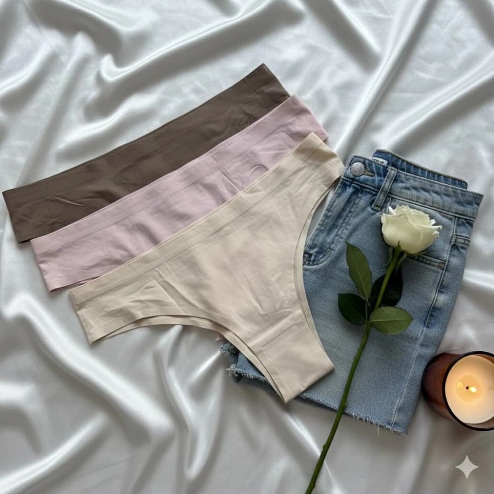 Calcinha sem costura tradicional 1