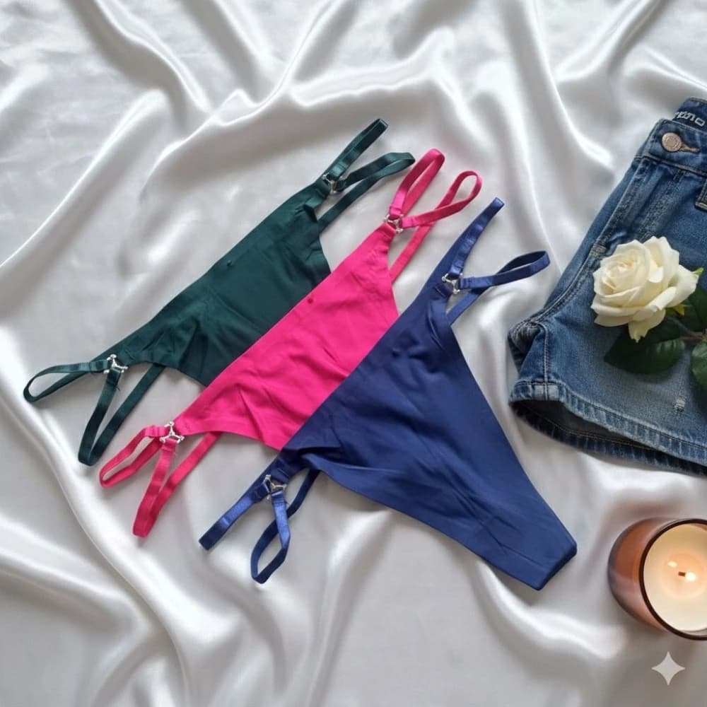 CALCINHA S/COSTURA TIRAS 2