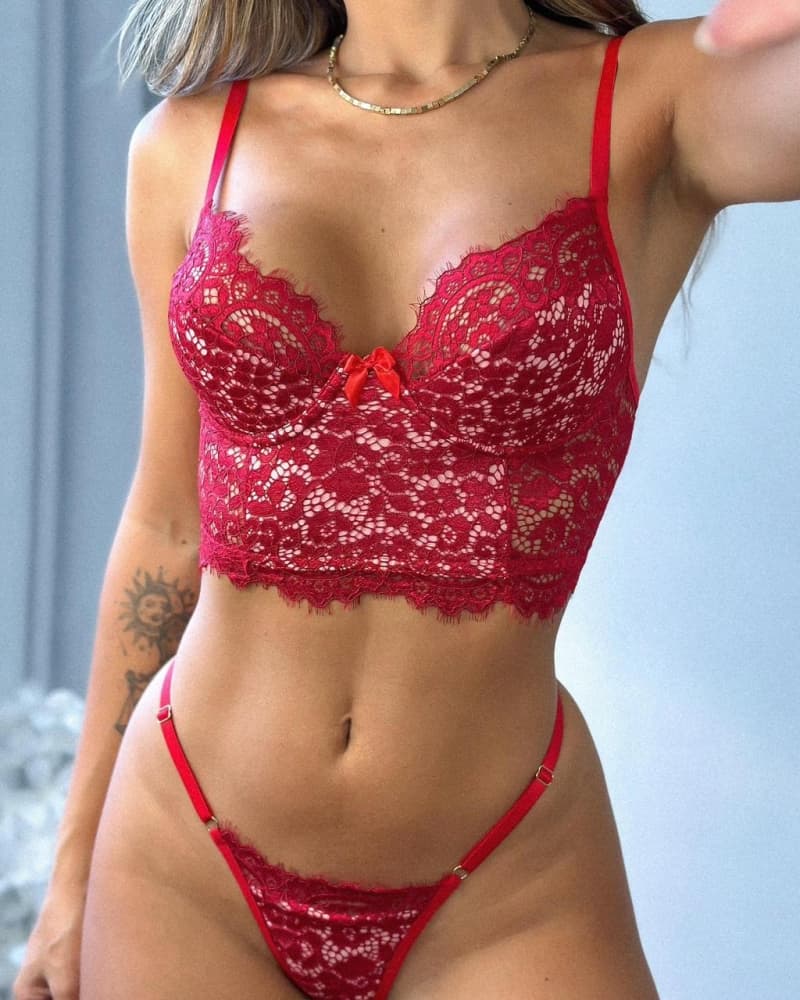 CONJUNTO S/BOJO GRECIA - VERMELHO