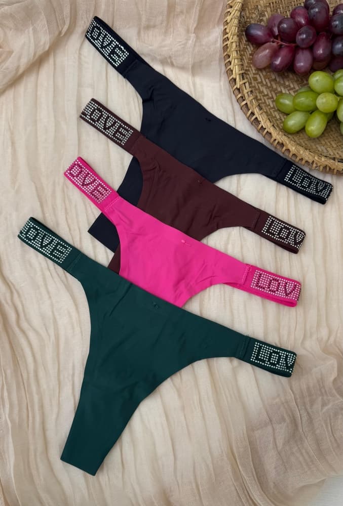 CALCINHA SEM COSTURA LOVE 5